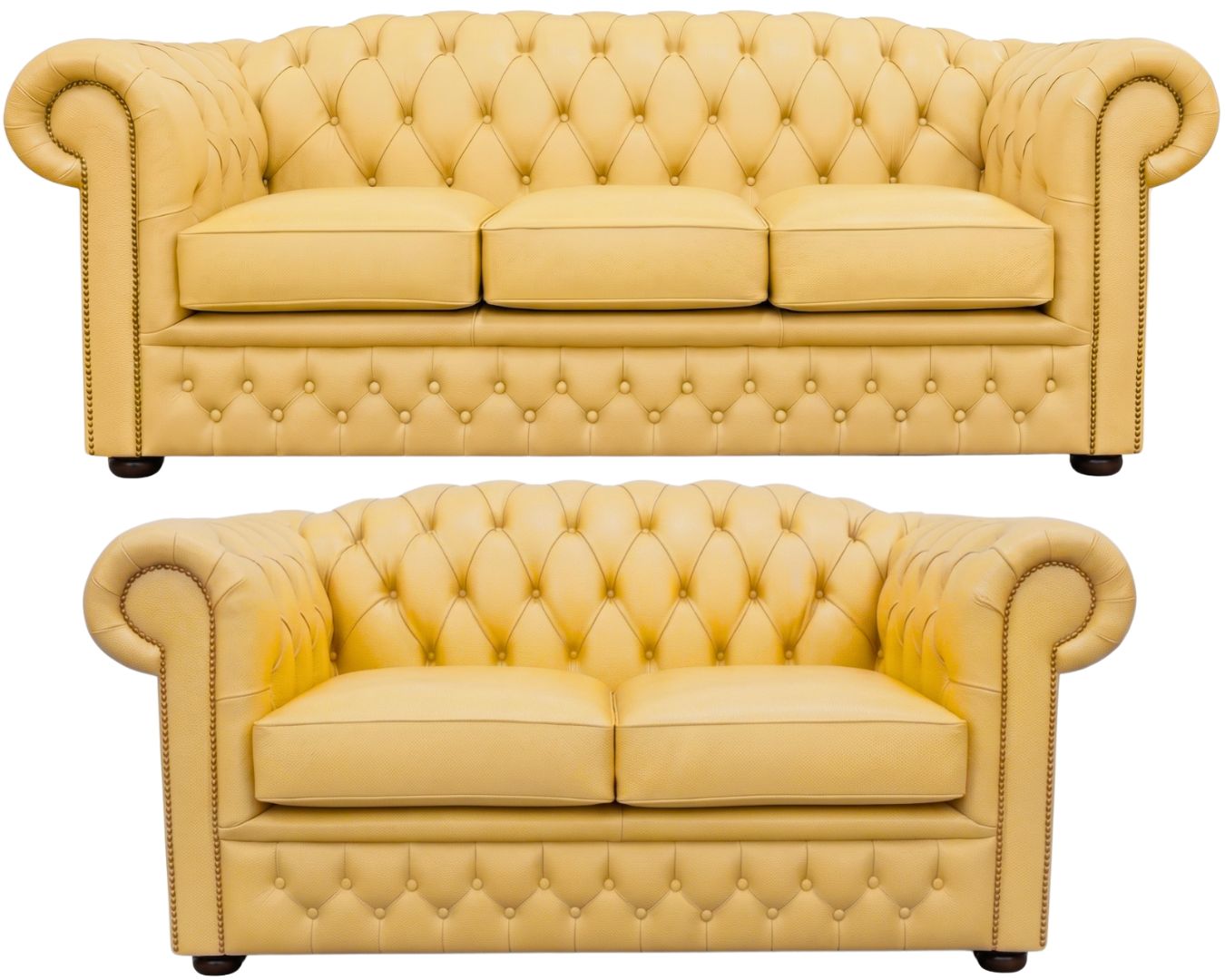 The Royale Chesterfield 3 Piece Suite