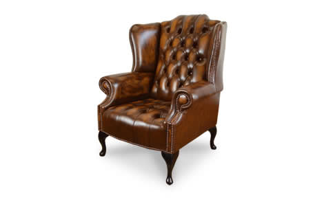 The Balmoral Chesterfield Wing Chair